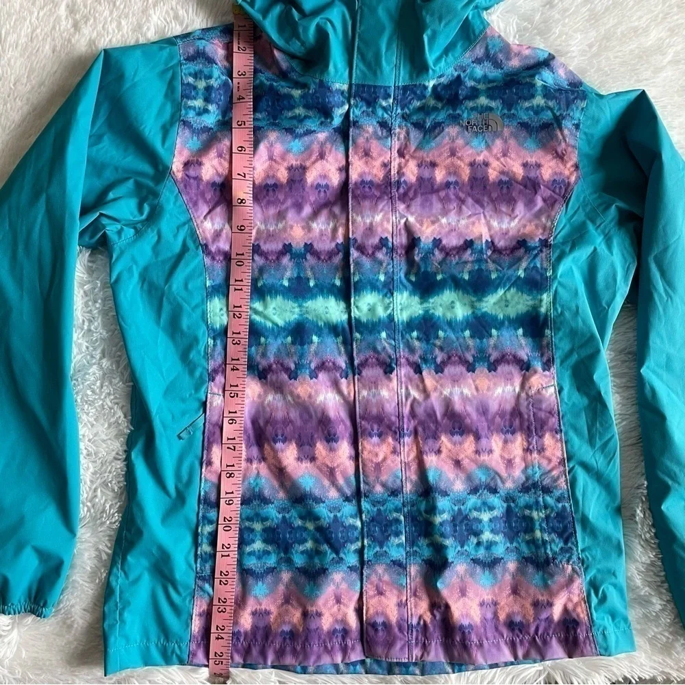 North Face | Girls XL‎ Dry Vent Purple/Teal Lightweight Hooded Jacket